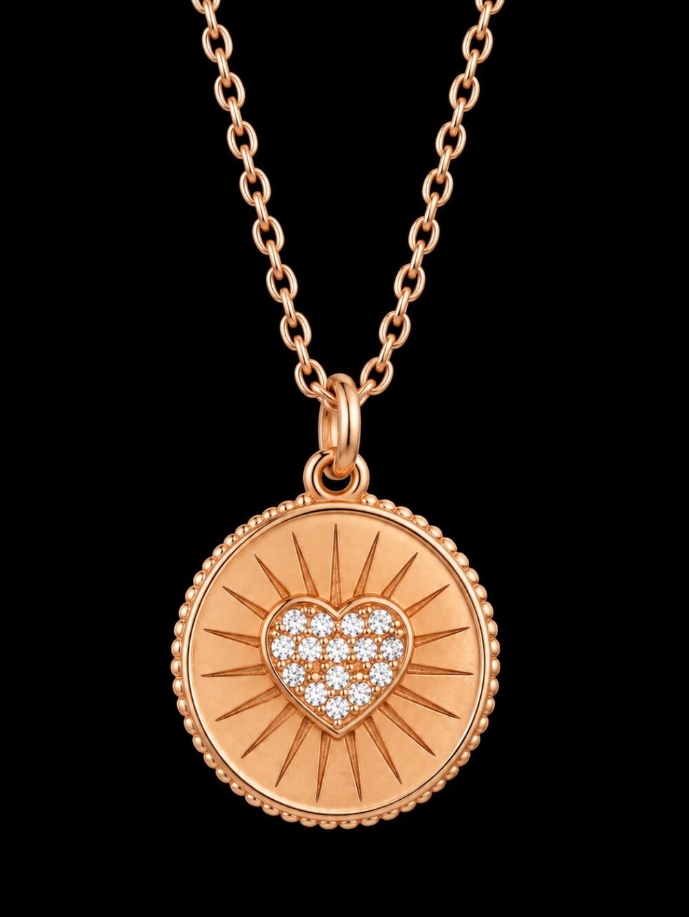 Unwritten Heart Pendant Necklace